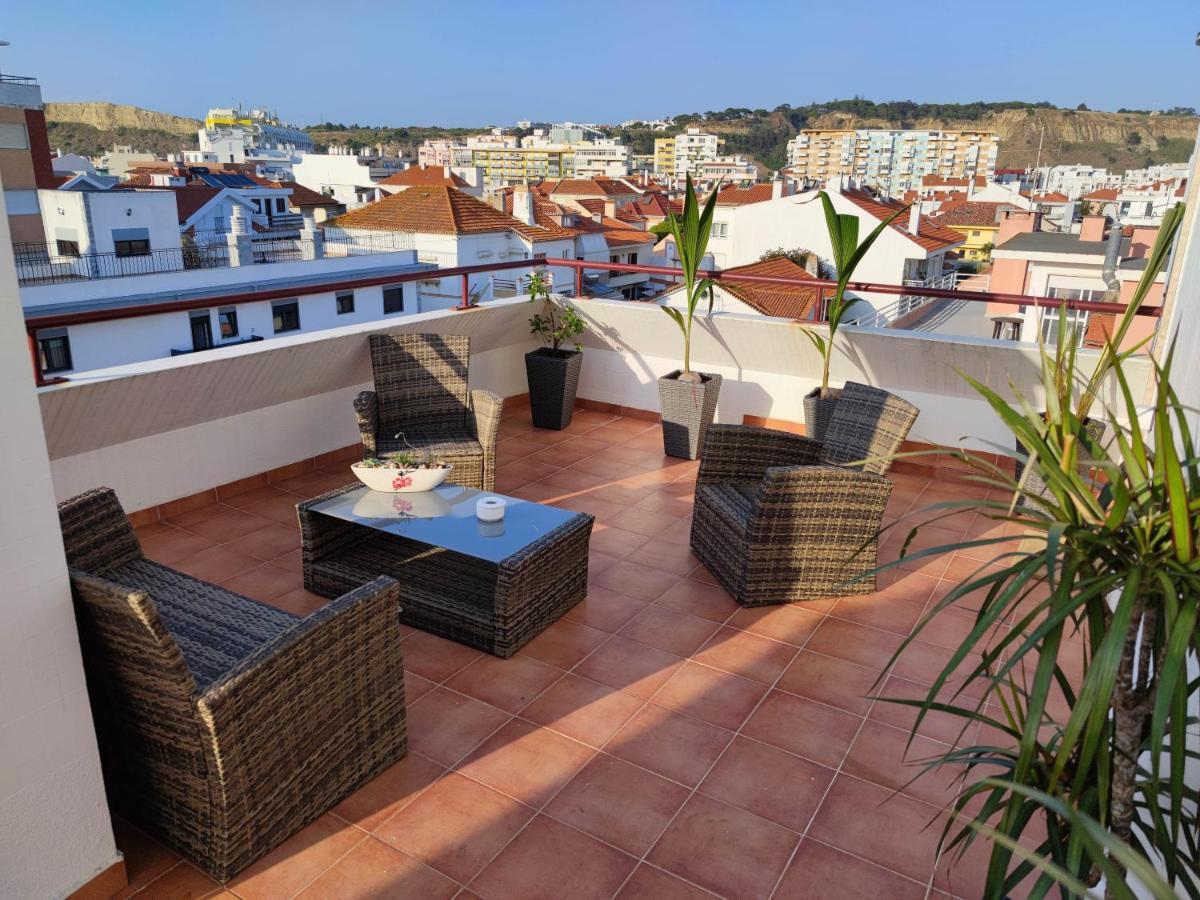 Amazing Terrace Costa Da Caparica Apartamento Exterior foto
