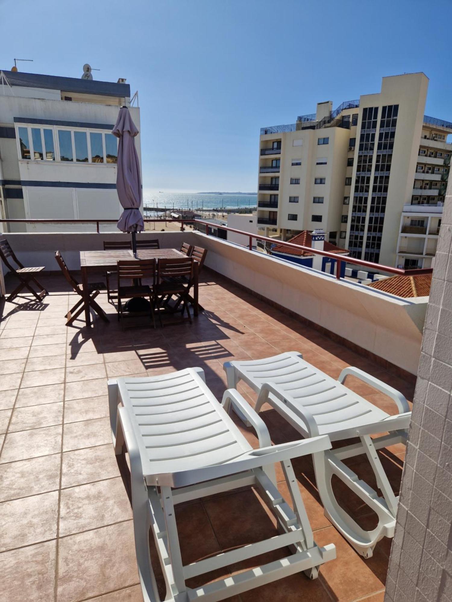 Amazing Terrace Costa Da Caparica Apartamento Quarto foto
